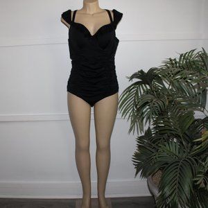 Torrid Women's Plus Size Black One-Piece Swimsuit l Size